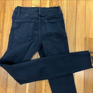 Dark blue Frame Denim Fringe Jeans